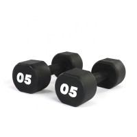 Commercial gym use urethane coating PU dumbbell set